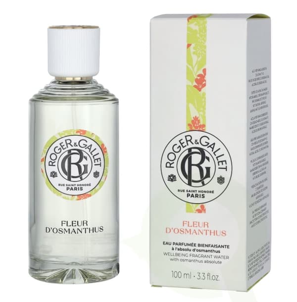 Roger & Gallet Fleur D'Osmanthus Wellbeing Fragrant Water 100 ml Natural Spray