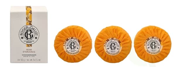 Roger & Gallet Bois D'Orange Soap Bar Set 300 g 3x100gr