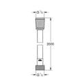 Miniatyrbild 1 av 2: Flexibel duschslang MOVARIO 2000mm - GROHE - 28413002