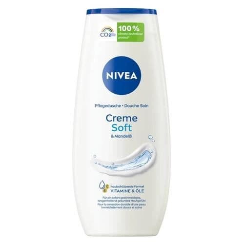NIVEA CREAM SOFT BODY SHOWER GEL 250 ML (4005900932990)