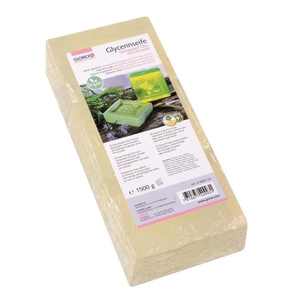 Ekologisk glycerintvål "Olivolja", Transparent 1500 g