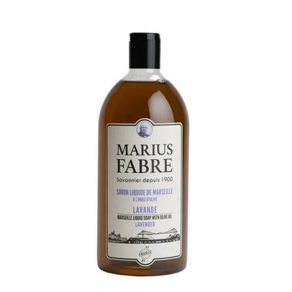 Flytande tvål - MARIUS FABRE - Lavendel - 1 L - Ekologisk - Utan konserveringsmedel