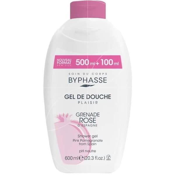 Rosa granatäpple duschgel 600ml