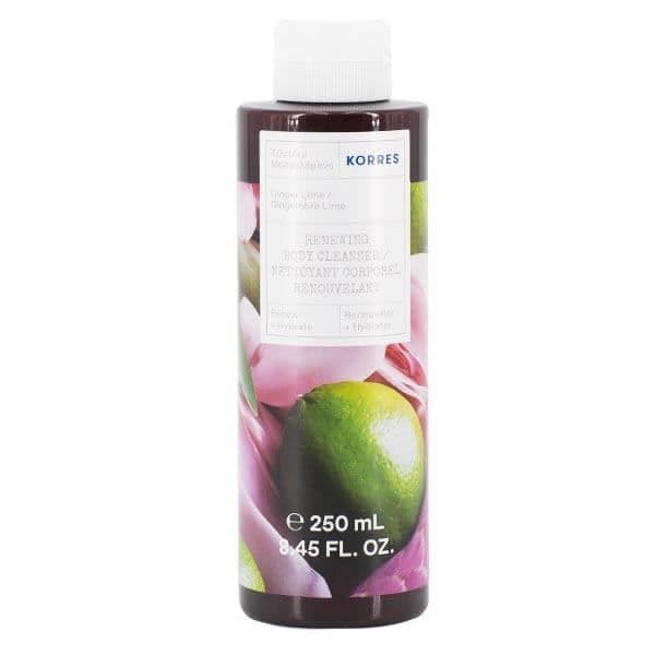 Ginger Lime Renewing Body Cleanser 250ml - KORRES - Flaska - Parabenfri
