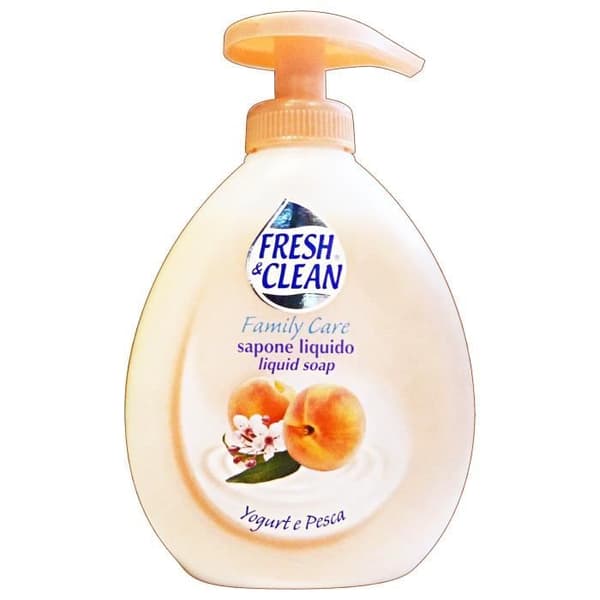 FÄRSK &amp; REN Sapone liquido yoghurt pesca 300 ml. - sapone mani