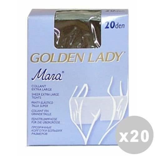 Glooke Selected Mara Pack 20 Mara Tights 20 den Chamois Storlek XL 70 till - 8058615120400