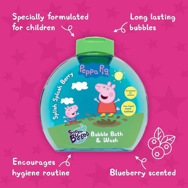 Peppa Pig Super Bubbly Bubble Bath & Wash 300ml