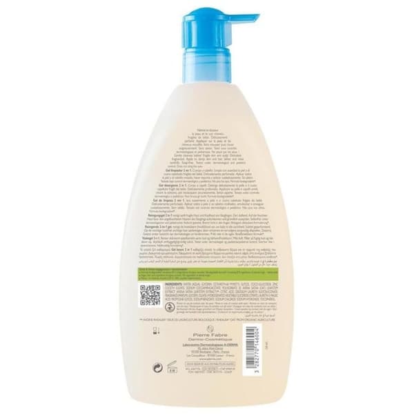 A-Derma Primalba Tvättgel 2 i 1 - 750 ml