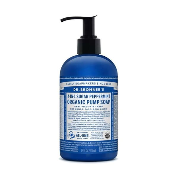 DR. BRONNERS - Socker- och minttvål 355 ml