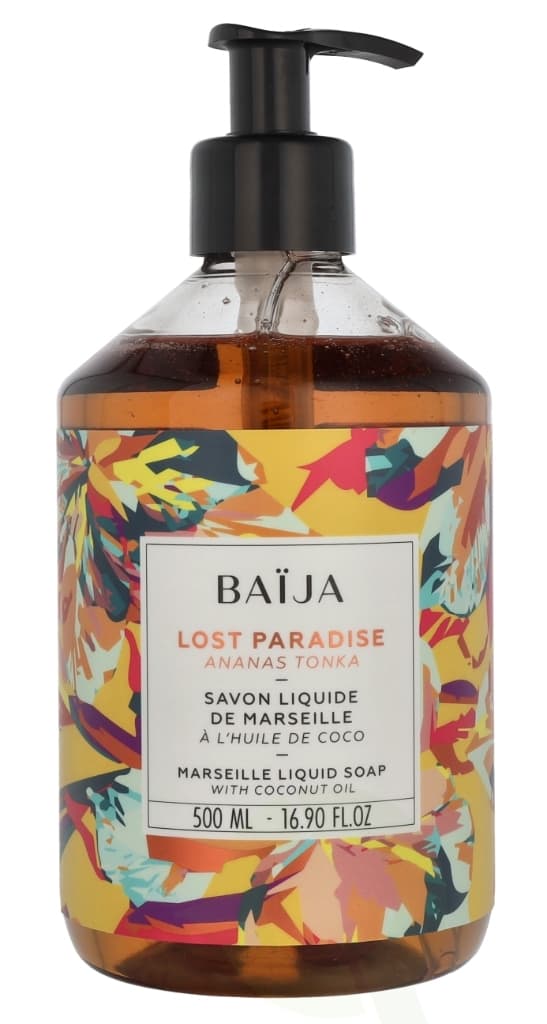 Baija Paris Baija Lost Paradise Marseille Liquid Soap 500 ml Pineapple & Brazil Nut Oil