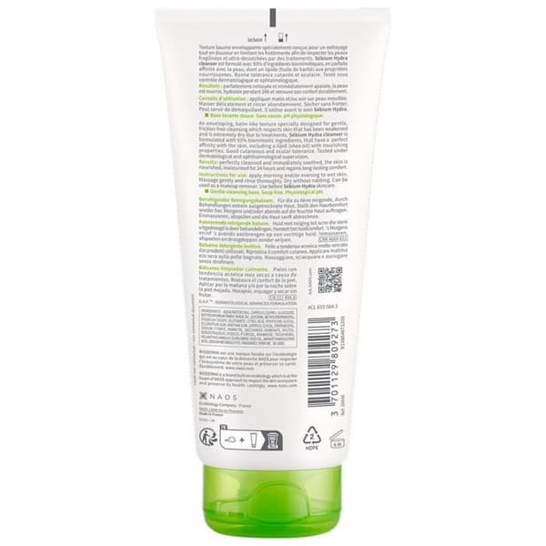 Bioderma Sébium Hydra-Rengöringsmedel 200 ml