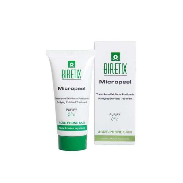 Rengöringsgel - Derma Enzinger - Biretix Mikropeeling - 50 ml - Hypoallergen - För känslig hud