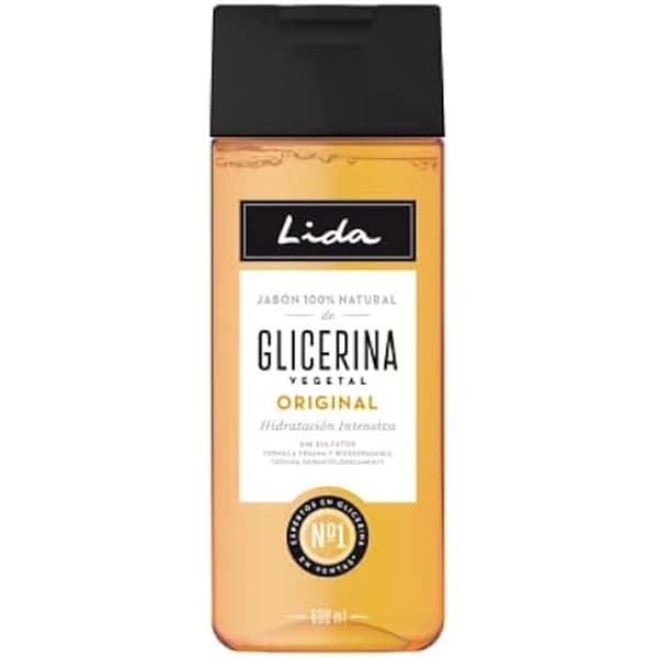 Lida Natural Flytande Glycerintvål - Lida - 600 ml - Flytande tvål