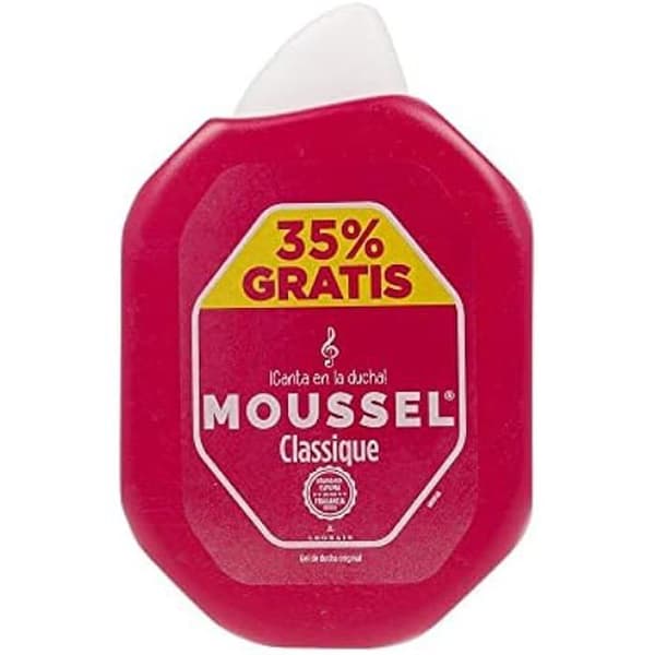 Shower Gel - MOUSSEL - Classic - 650 ml + 250 ml - Flaska - Återfuktande