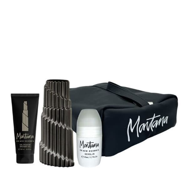 Montana Black Edition EDP 125ml + Deo 50ml + Duschgel 100ml