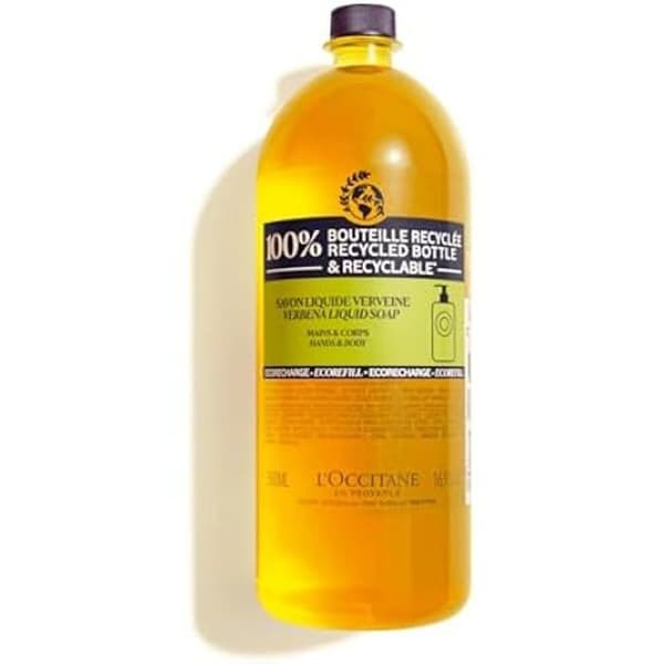 Savon Liquide - L'OCCITANE - Ekorefill Karité Verveine - 500 ml - Utan Parabener - Tillverkad i Frankrike