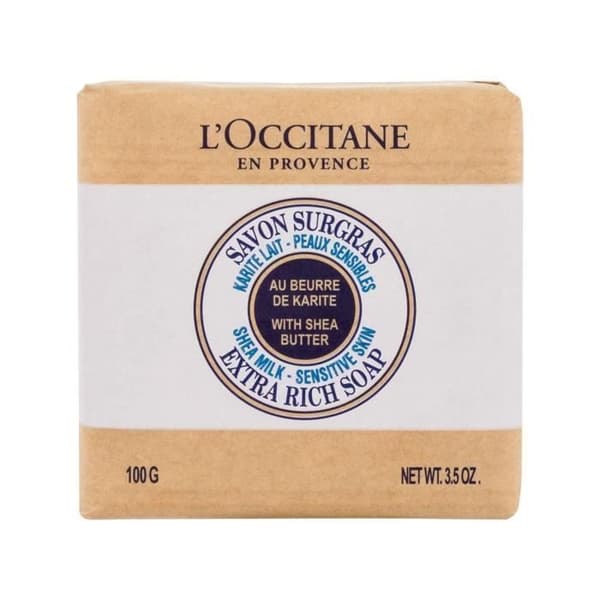 Extra rik tvål - L'OCCITANE - Med sheamjölk - Fast - Vegansk - 100g
