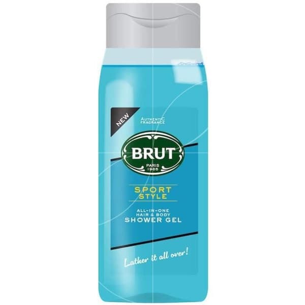 Duschgel &amp; Schampo Brut Sport Style - 500 ml - För kropp och hår