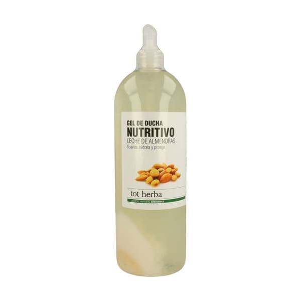 DUSCHGEL - TOT HERBA - Mandelmjölk - 1000ML - Närande - För Kvinna