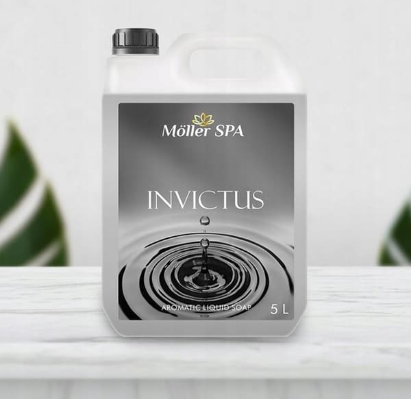 Flydende sæbe med parfume duft INVICTUS 5L