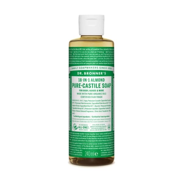 DR. BRONNERS - Flytande tvål med mandel 240 ml