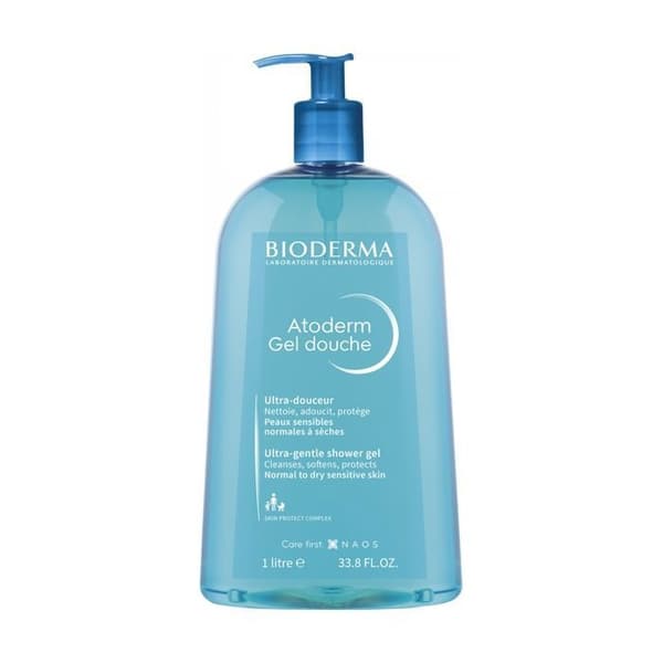 Bioderma Atoderm duschgel för känslig hud 1L