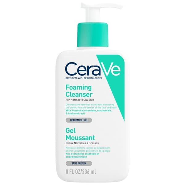 Foaming Face Gel - Cerave - 236ml - Rengör - Renar - Återfuktar