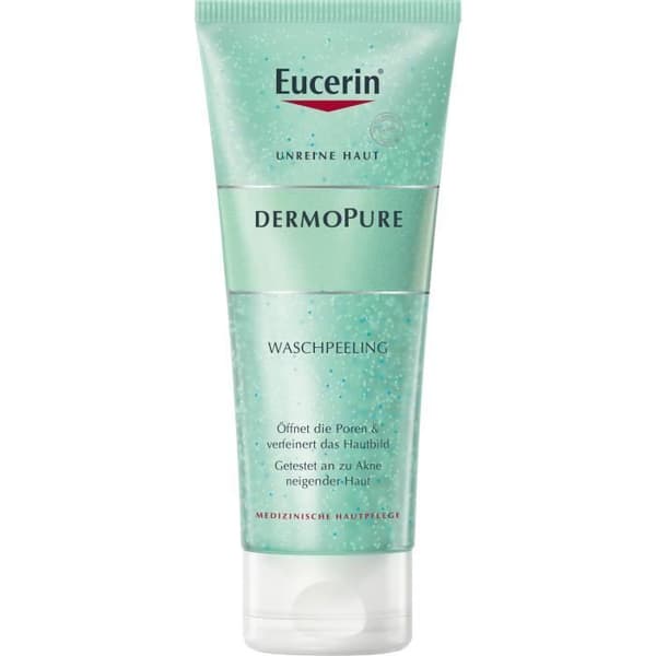 Eucerin Dermopure Tvättpeeling för aknebenägen hud, 100 ml kroppsvård