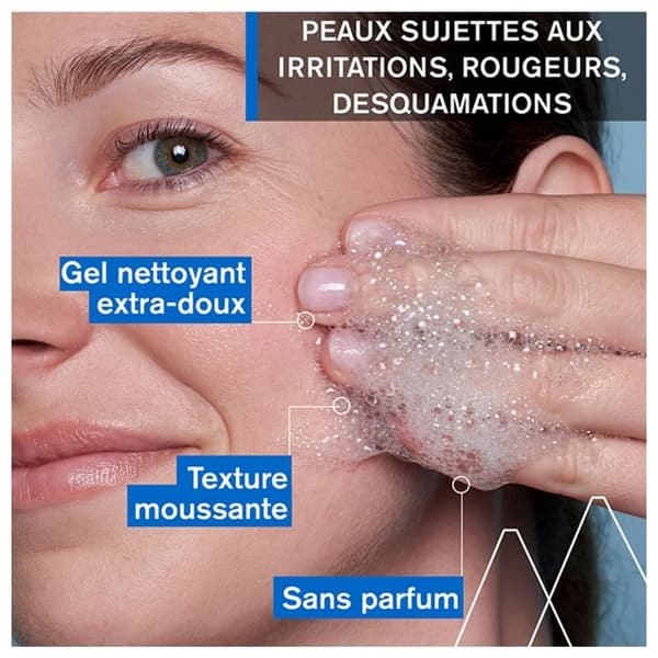 Gel Moussant - Uriage - DS Gel Moussant Régulateur - 150ml - Hypoallergen - Blandhud