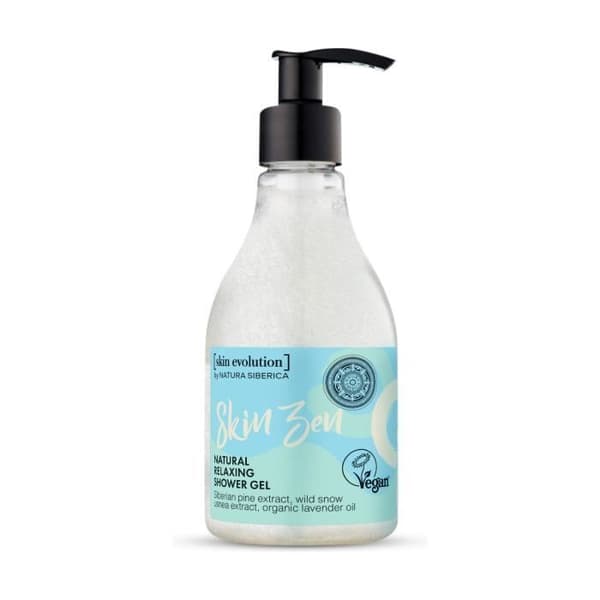Skin Zen avslappnande duschgel - NATURA SIBERICA - 260 ml - baserad på växt- och exotiska ingredienser