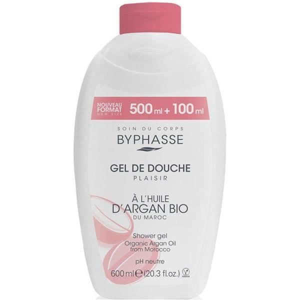 Duschgelé - BYPHASSE - Plaisir - Aceite De Argán Bio - 600 ml - Unisex