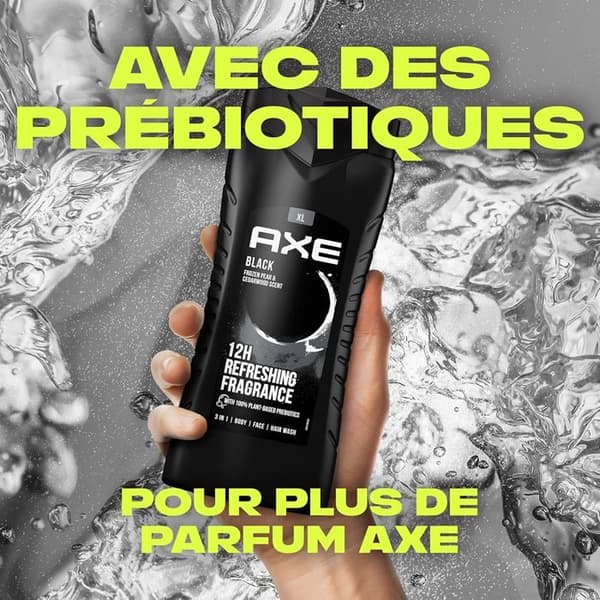 Axe Duschgel Man Black 4 x 400 ml