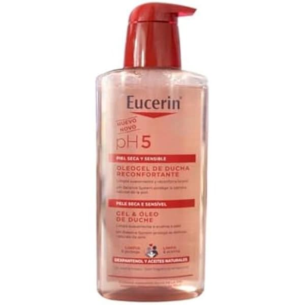 Gel och badolja - EUCERIN - pH 5 - 400 ml - Hypoallergenisk - Torr och känslig hud