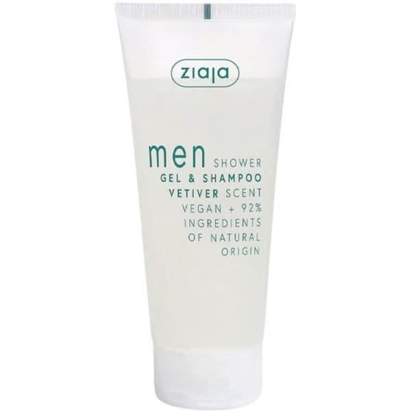 Duschgel och schampo för män - ZIAJA - Vetiver - 200 ml