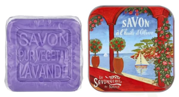 La Savonnerie De Nyons Soap Bar + Box 100 g Cote D'Azur Riviera