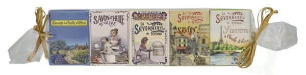 La Savonnerie De Nyons Soap Bar Set 5 Pcs - Paris 1.25 g 5x25gr