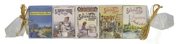 La Savonnerie De Nyons Soap Bar Set 5 Pcs - Paris 1.25 g 5x25gr
