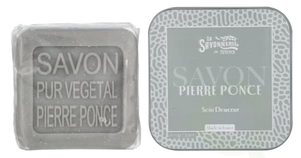 La Savonnerie De Nyons Soap Bar + Metal Box 100 g Pumice Stone