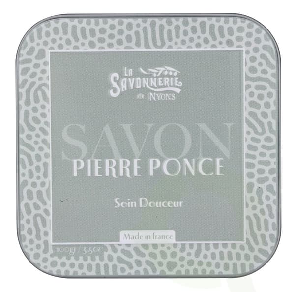 La Savonnerie De Nyons Soap Bar + Metal Box 100 g Pumice Stone