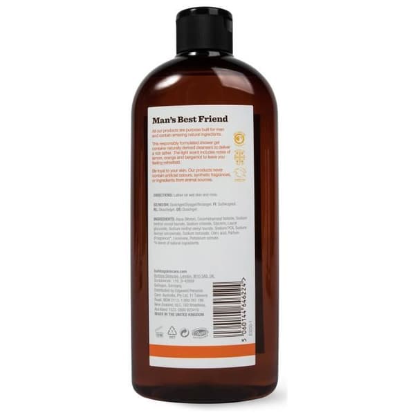 CITRONER BERGAMOT DUSCHGEL 500 ML BULL DOG
