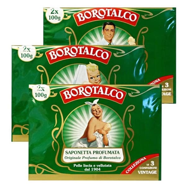 BOROTALCO Tvålar * 2 Styck 100 gr - Tvål