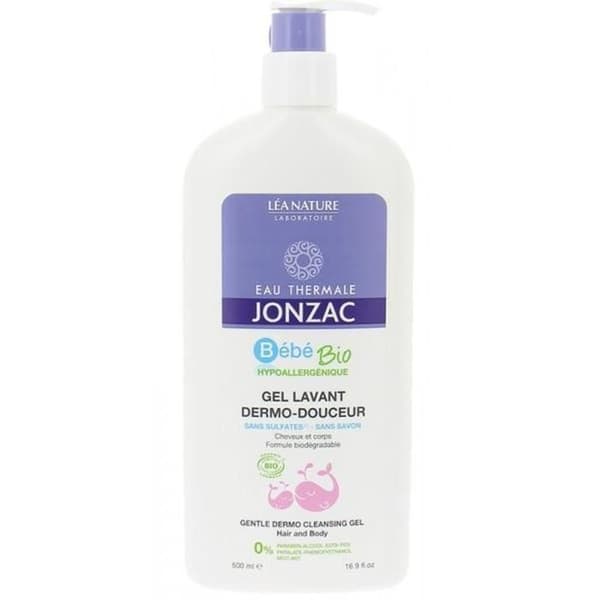 Jonzac Baby Organic Dermo-Gentle Cleansing Gel 500ml