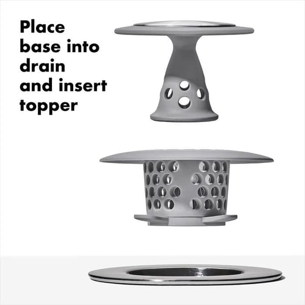 Oxo - 13341700 - Good Grips Hårskydd i Rostfritt Stål