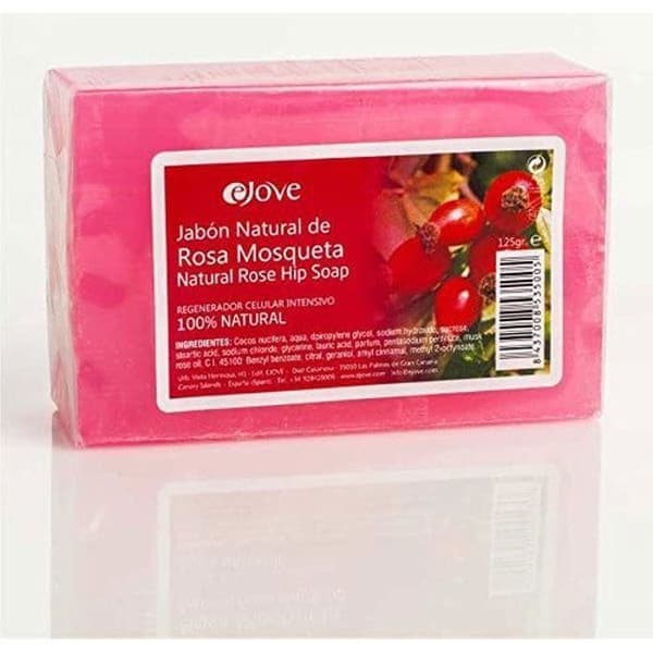 Savon - tvålblock - syndets Ejove - EJ048 - Rosensåpa Mousqueton 125 g