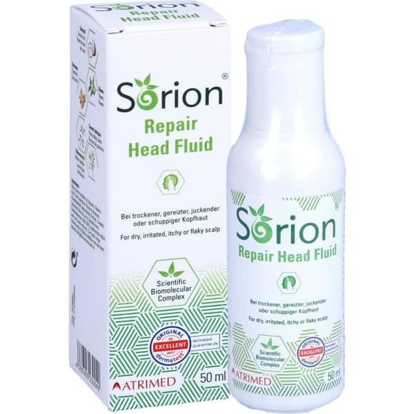 Sorion Head Fluid Repairlotion för fullfyllande Kopfhaut, 50 ml lösning