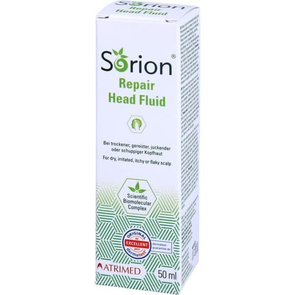 Sorion Head Fluid Repairlotion för fullfyllande Kopfhaut, 50 ml lösning