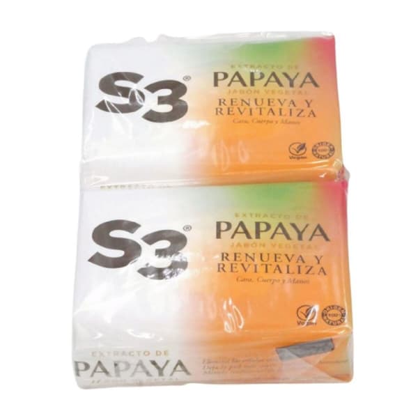 Palasaippua S3 125 g Papaija 2 osaa