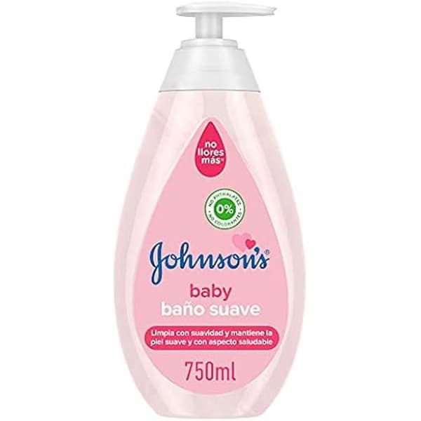 Bubbelbad - JOHNSON'S BABY - 750 ml - Skonsam mot huden - För barn - Praktisk flaska