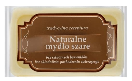 Luksja Naturlig sæbestykke grå hypoallergenisk 200g