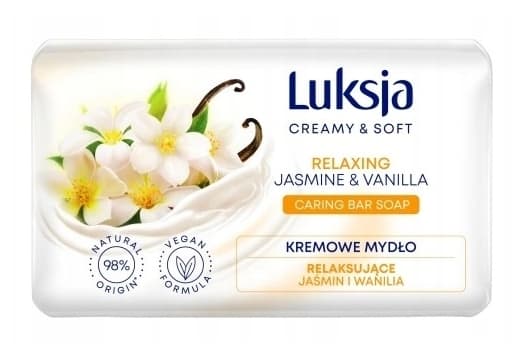 Luksja blød sæbestykke med jasmin og vanilje 90 g
